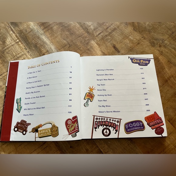 First Edition-Disney PIXAR Cars Storybook Collection-Vintage 2011 Hardcover Book - Picture 5 of 11